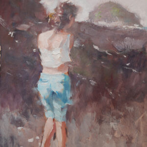 At Trebarwith -a study-